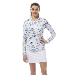 SolCool Parks &amp; Rec Quarter Zip Pullover